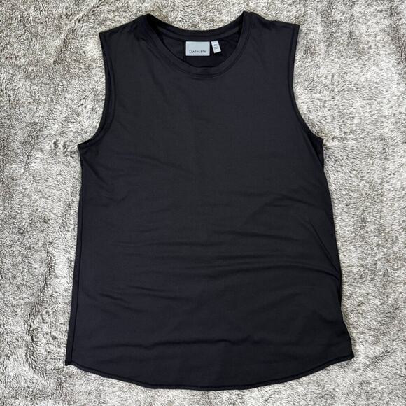 Athleta Sunlover UPF Tank Sz XS Black - Picture 2 of 9